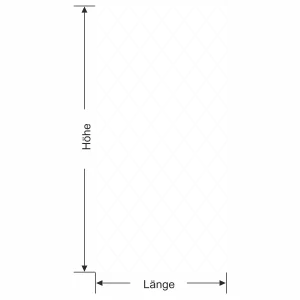 Fensterfolie Rauten - Ansicht Farbauswahl und Anleitung zur Größenberechnung