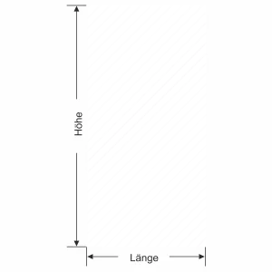 Fensterfolie Schrägstreifen 5/1 - Ansicht Farbauswahl und Anleitung zur Größenberechnung