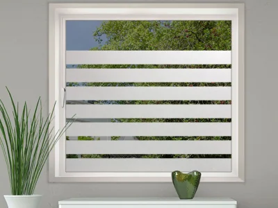Fensterfolie Streifen 10/3