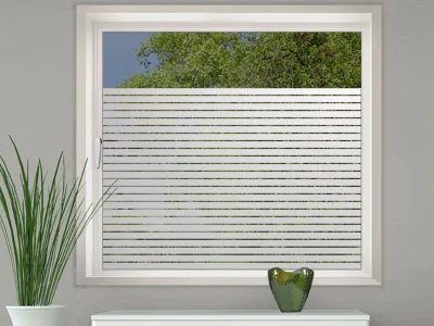 Fensterfolie Streifen 3/0,5