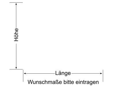 Fensterfolie Streifen 5/1 - Ansicht Farbauswahl und Anleitung zur Größenberechnung