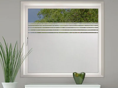 Fensterfolie Streifen Verlauf 17,5/1
