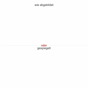 Fenstersticker mit Pusteblume und Text - Ansicht Ausrichtung und Farbauswahl