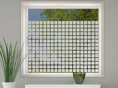 Folie für Fenster Quadrate