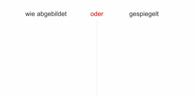 Glasaufkleber Vegvísir - Ansicht Farbauswahl