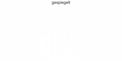 selbstklebender Sticker für Glas Berlin - Ansicht Ausrichtung und Farbauswahl
