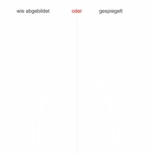 Glasdekor Palme Wedel - Ansicht Ausrichtung und Farbauswahl