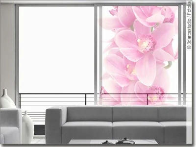 Glasdesign Orchidee