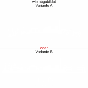 Glastattoo Berlin - Ansicht Ausrichtung mit Farbauswahl und Variante