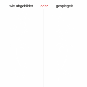 Glastattoo Blütenkunst