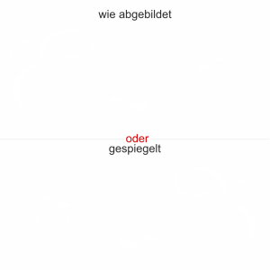 Glastattoo Entspannungszone - Ansicht Ausrichtung mit Farbauswahl