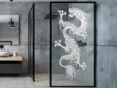 Glastattoo Fantasy Drache Akynoshi