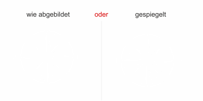 Glastattoo Kompass