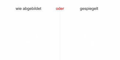 Glastattoo Pferd