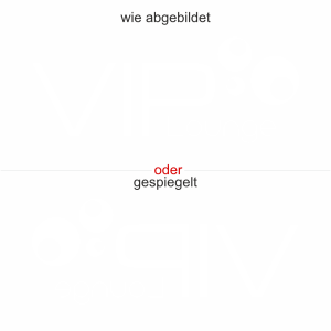Glastattoo VIP Lounge - Ansicht Ausrichtung mit Farbauswahl