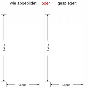 Glastür Milchglasfolie Quadrate