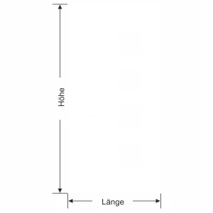 Glastür Milchglasfolie Quadratdesign - Ansicht Farbauswahl
