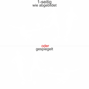 Heckscheibenaufkleber Fußballspieler