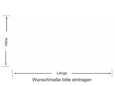 Milchglasfolie Geometrisches Rautenmuster