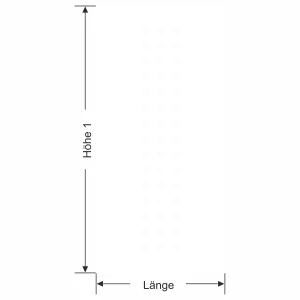 Milchglasfolie Gewerbe Kreise - Ansicht Farbauswahl