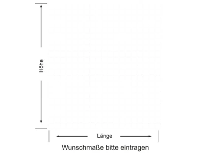 Milchglasfolie Gewerbe Rechtecke - Ansicht Farbauswahl