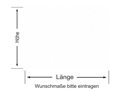 Sichtschutzfolie mit Lebensblume Muster 5 cm