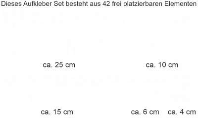 Möbelaufkleber Pusteblume