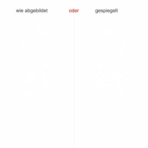 Möbeltattoo mit floralen Sternen - Ansicht Ausrichtung und Farbauswahl