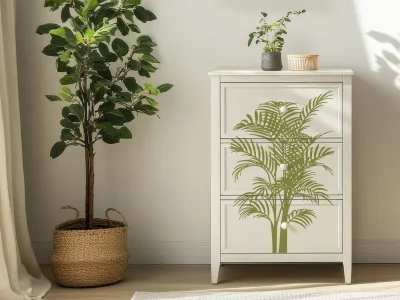 Möbelaufkleber Palmwedel