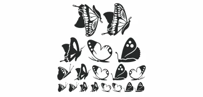 Möbelsticker XXL Schmetterlingstraum
