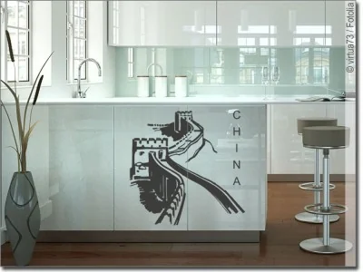 Möbelaufkleber Chinesische Mauer