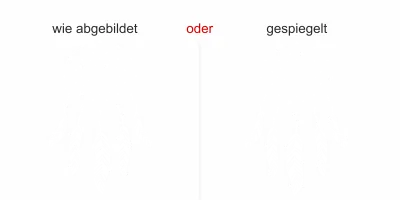Möbeltattoo mit Traumfänger Motiv - Ansicht Ausrichtung und Farbauswahl
