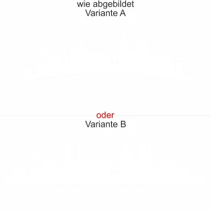 Silhouette von Wiesbaden als Aufkleber für Möbel - Ansicht Ausrichtung mit Farbauswahl und Variante