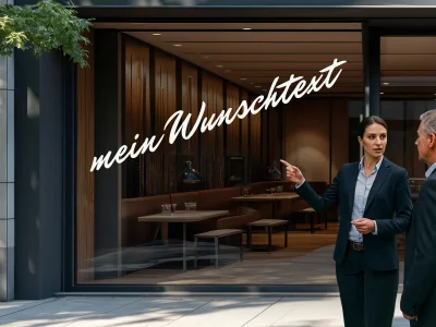 Personalisierter Schaufensteraufkleber | 7