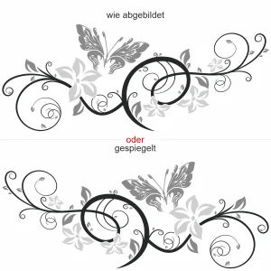 Möbeltattoo mit Styling Falter - Ansicht Ausschnitt