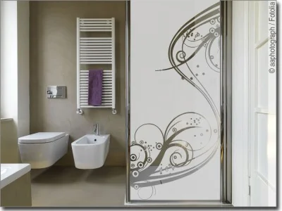 Sichtschutz Wellenornament