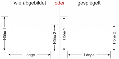 - Ansicht Ausrichtung mit Farbauswahl - Vorschlag 1
