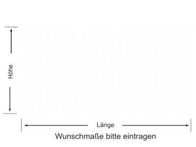 Milchglasfolie Musselinglas 5 cm