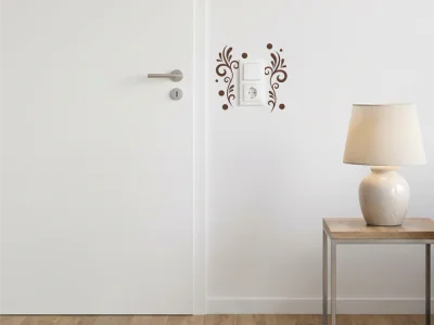 steckdosentatto mit Motiv Nummer 1