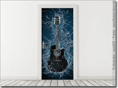 Türposter Electric Guitar