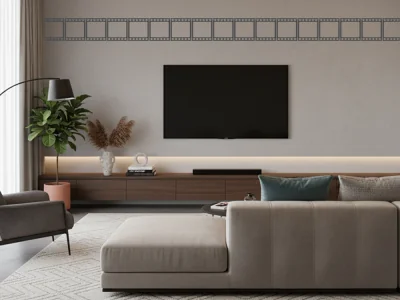 Wandtattoo mit Filmstreifen