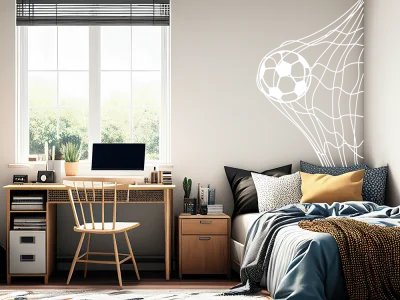 Wandaufkleber Fußball