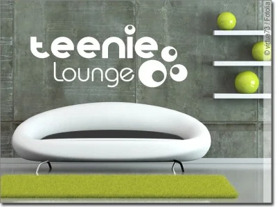 Wandtattoo Teenie Lounge