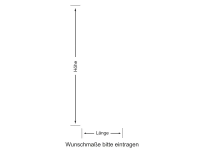 Wandbanner mit verschiedenen Cocktails - Ansicht Farbauswahl