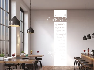 Wandbanner Cocktails