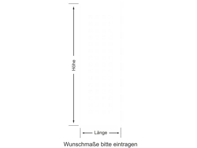 Wandbanner mit Quadraten - Ansicht Farbauswahl