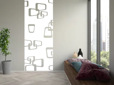 Wandbanner Retromuster