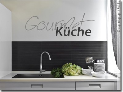 Wandtattoo Besteck | Wandaufkleber für die Küche