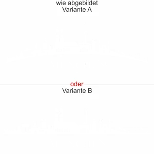 Wandtattoo mit Skyline von München - Ansicht Ausrichtung und Farbauswahl