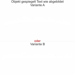 Aufkleber für die Wand mit der Skyline von Nürnberg - Ansicht Ausrichtung und Farbauswahl